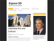 Tablet Screenshot of espacesd.com